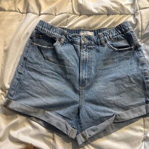 Classic Blue Denim Women's Shorts